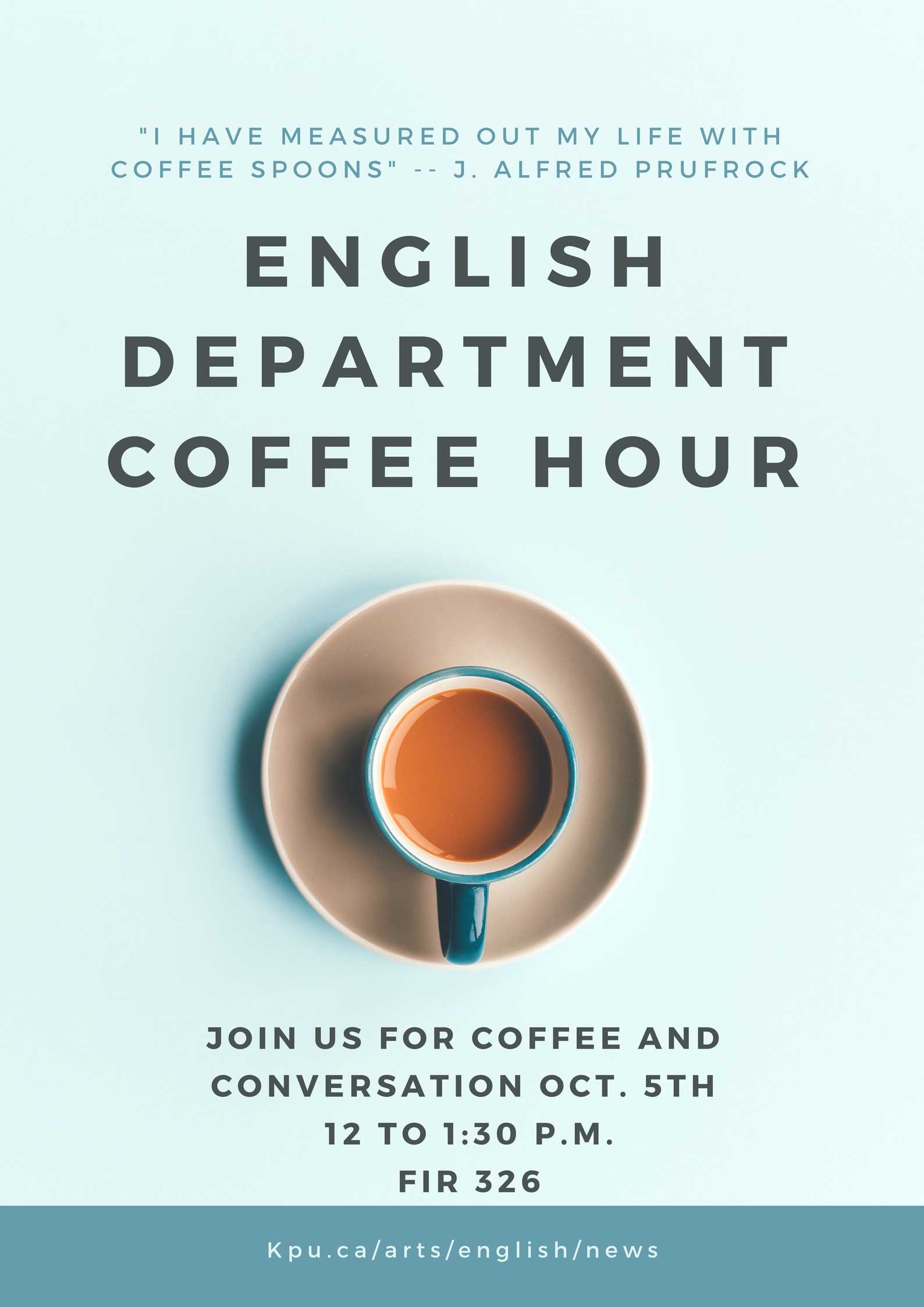 Coffee Hour - English Department