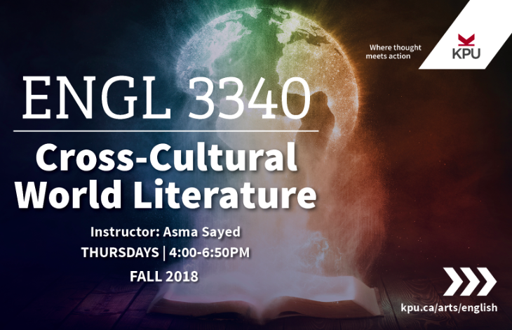 English 3340 - Cross-Cultural World Literature