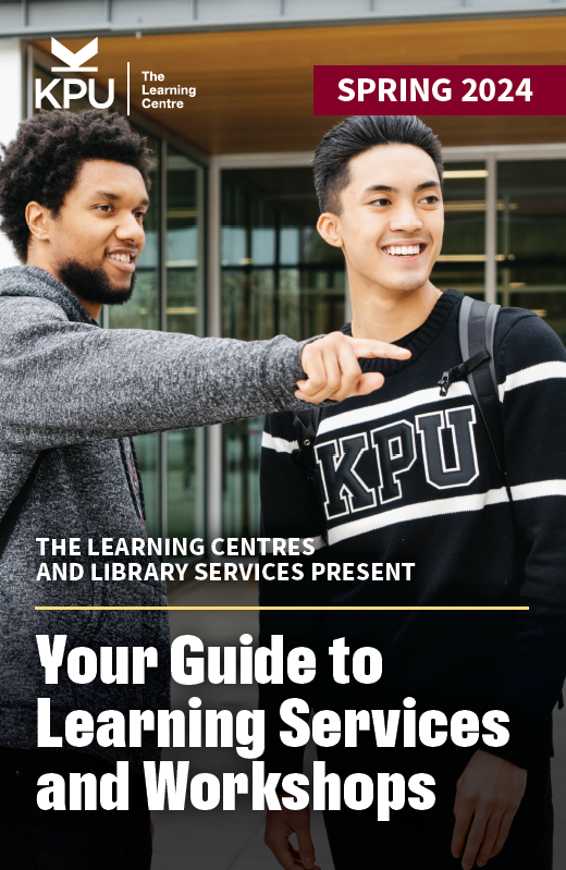 The Learning Centres- Guide to Learning Services and Workshops