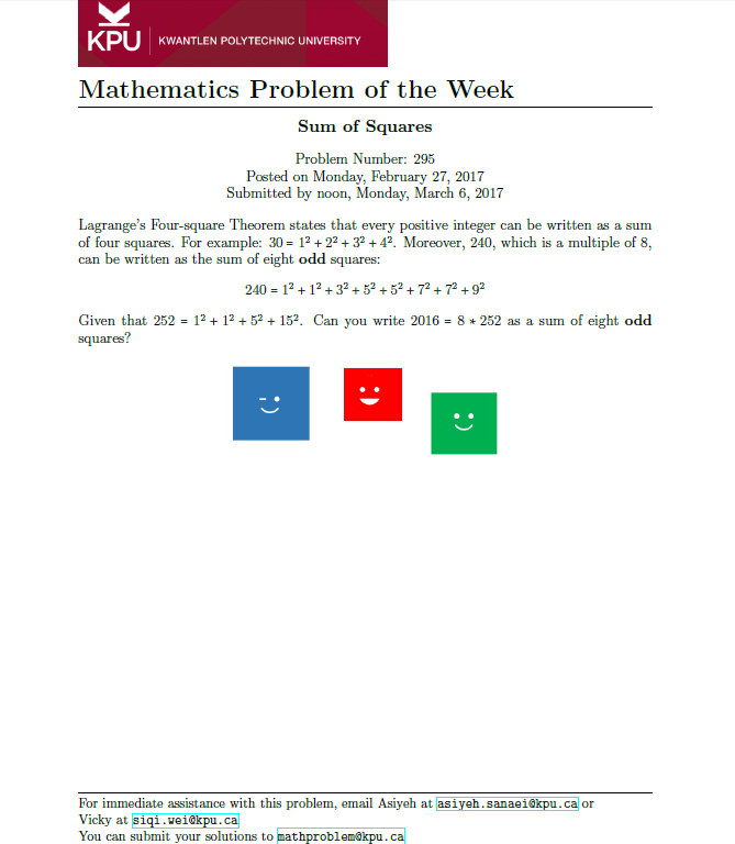 KPU math problem