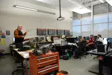 High school students with disabilities are getting a chance to learn practical workplace skills at Kwantlen Polytechnic University. 