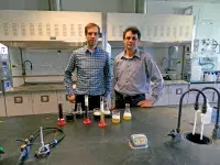 Dominic Bernard (left) and Alek Egi are KPU’s two new brewing instructors.