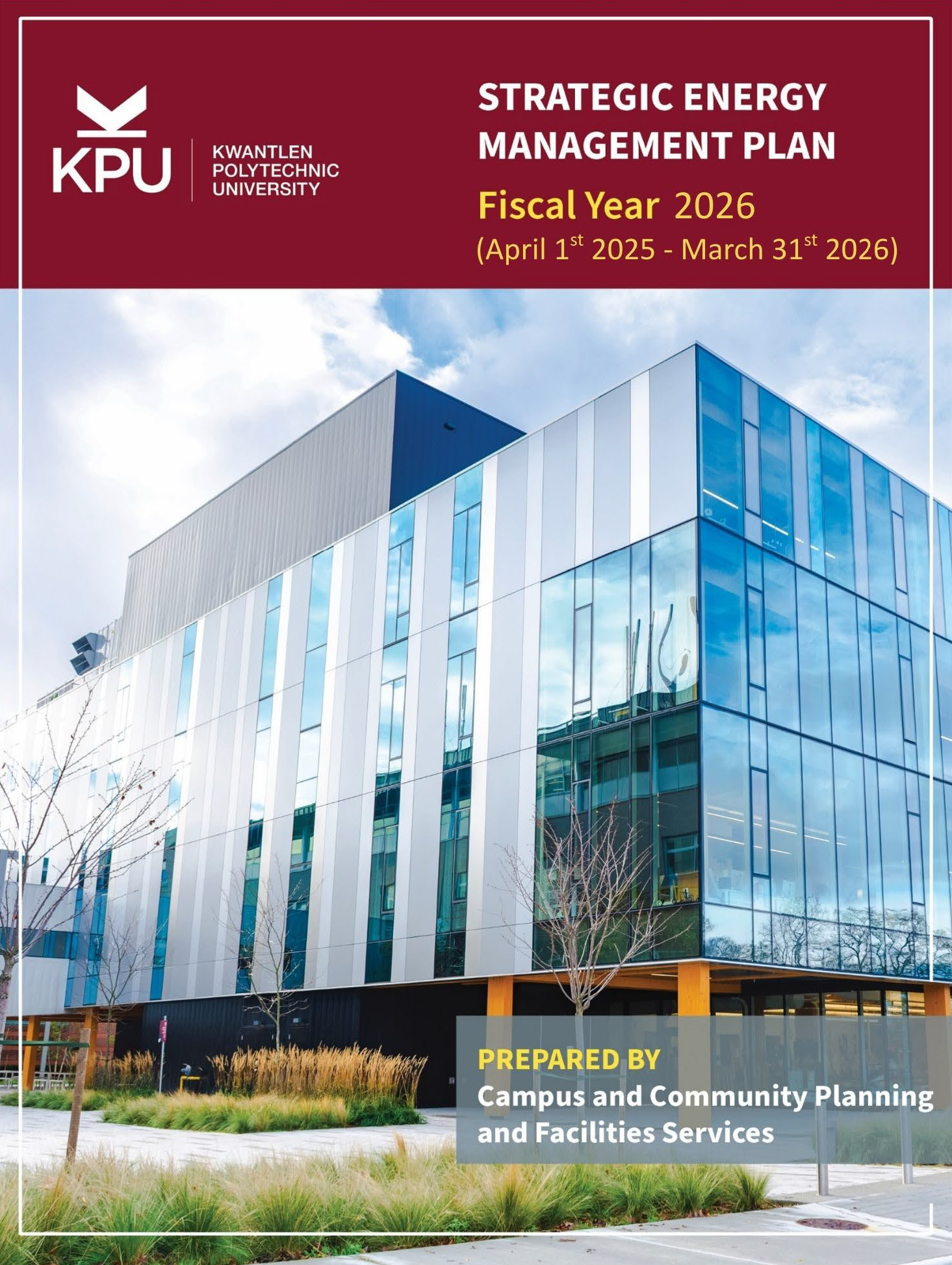 KPU Strategic Energy Management Plan