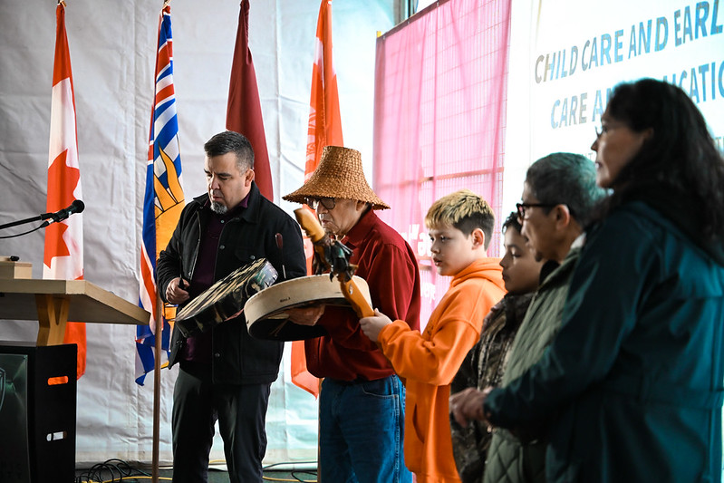 Land awakening ceremony.