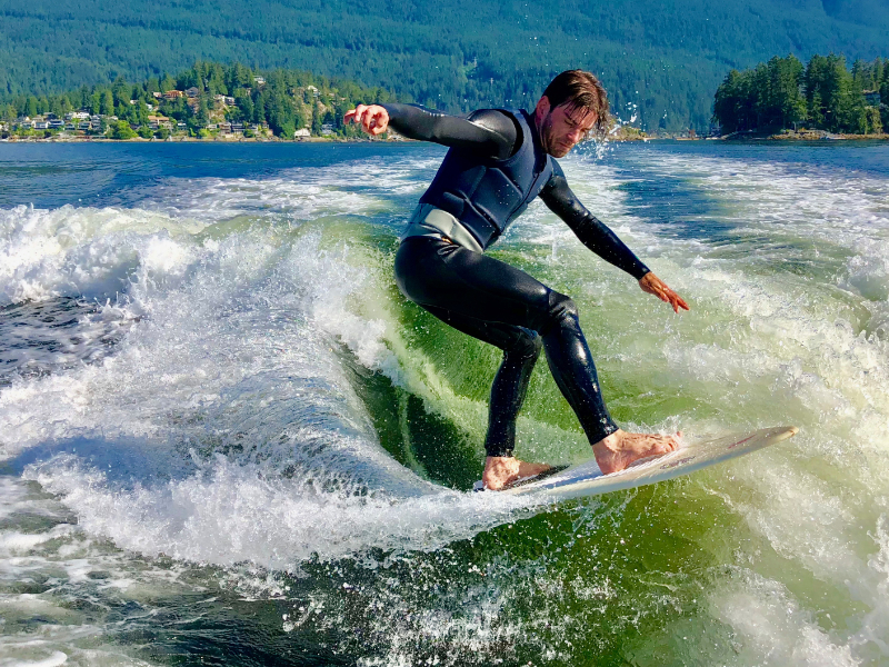 Wake Surfing