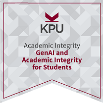digital badge icon for GenAI and academic integrity for students