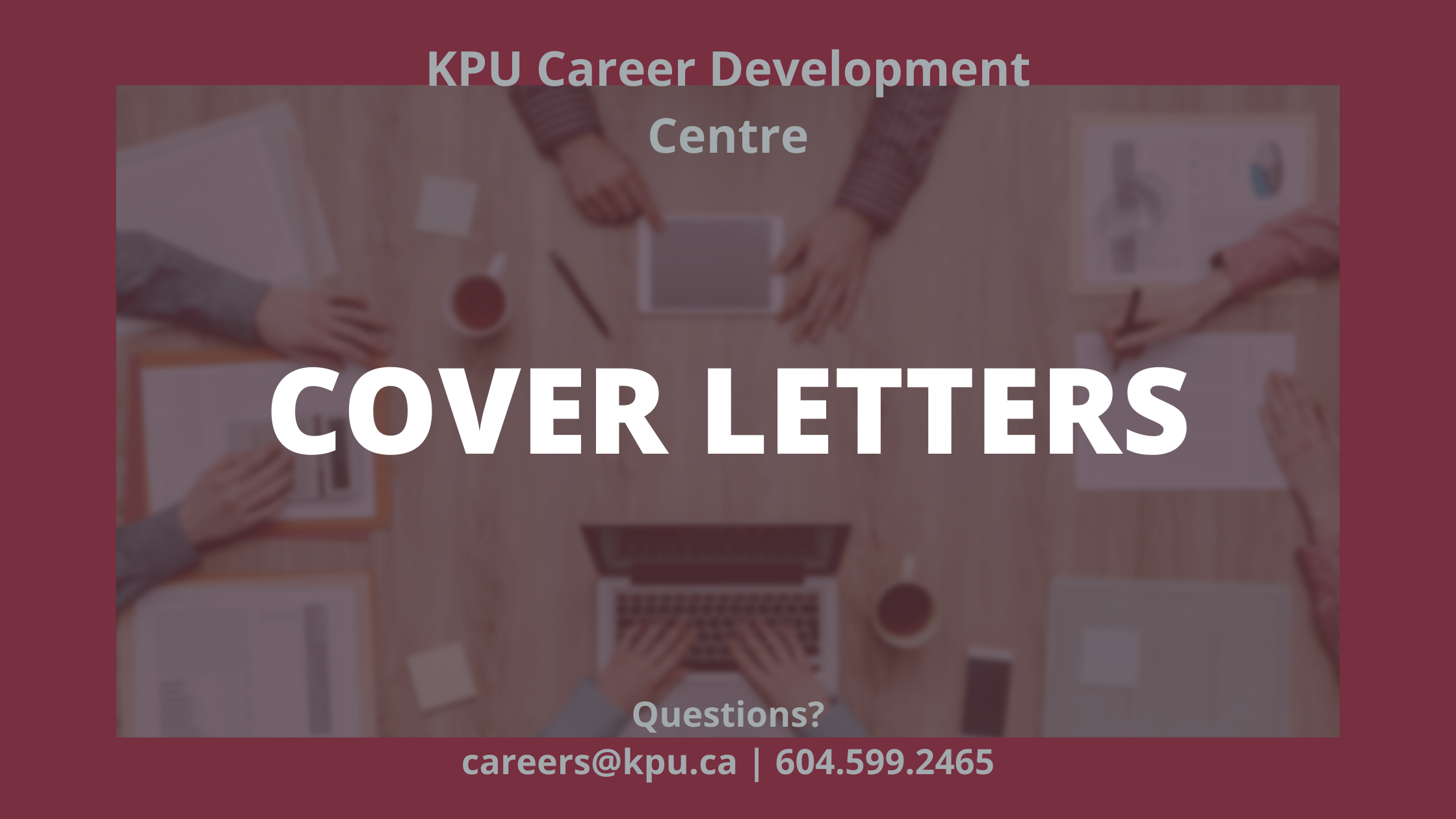 Career Resources - Cover Letters