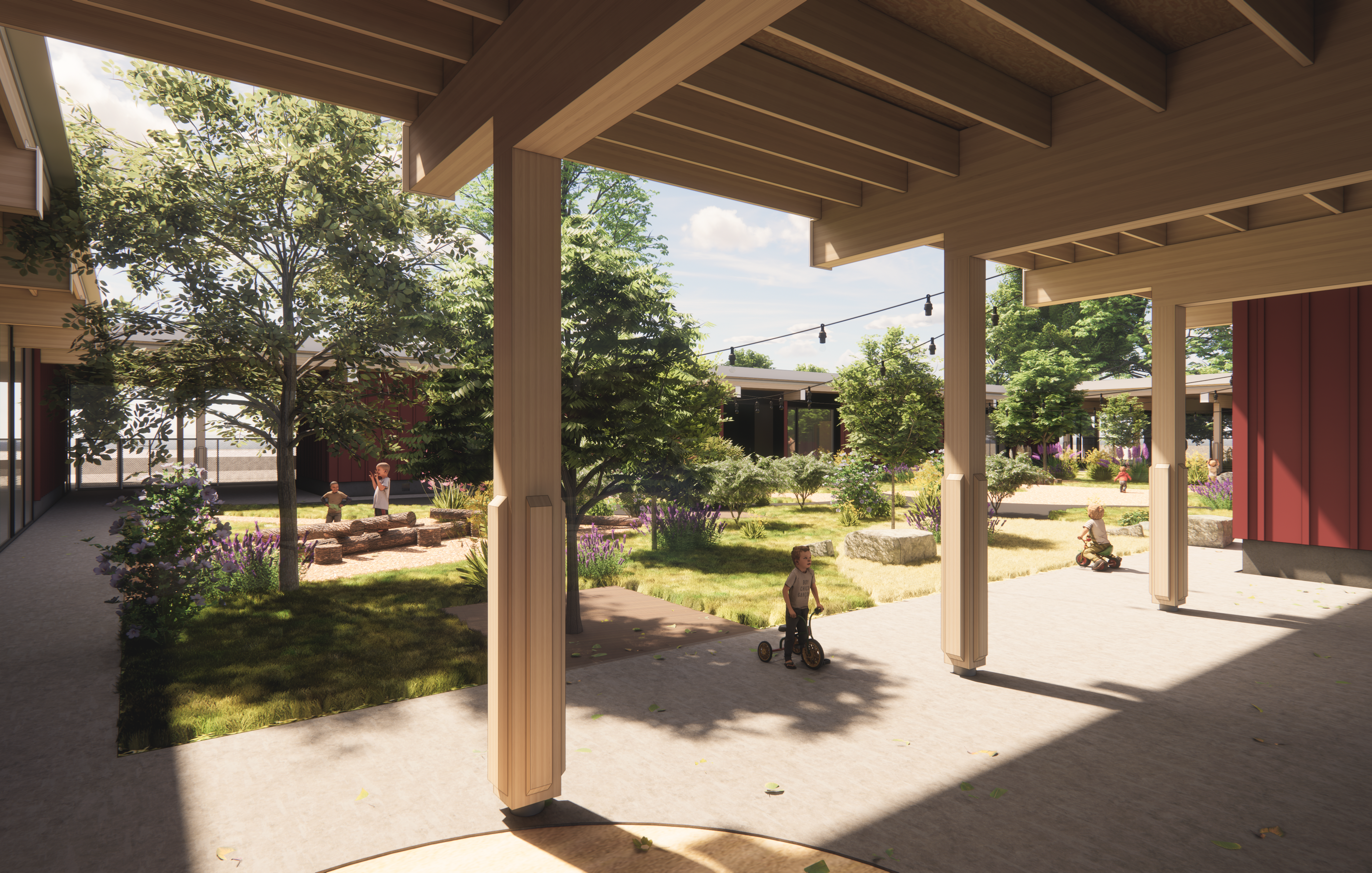 KPU Surrey aerial view