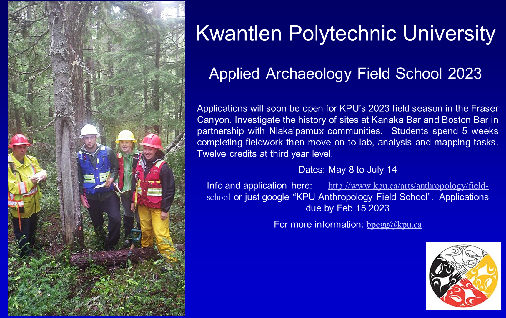 Archaeology Field School 2023