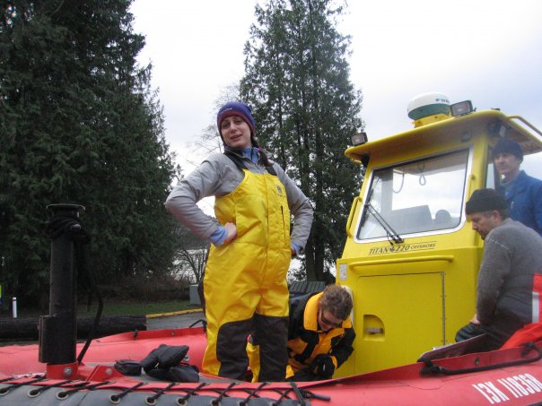 Susy on EC boat