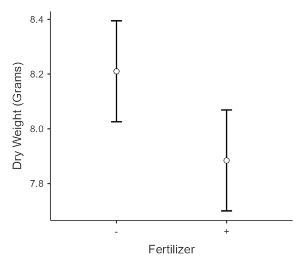 Fertilizer effect on microgreens