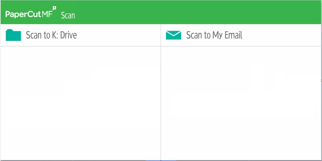 Scan to K: Drive or Email
