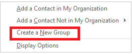 Create a new group
