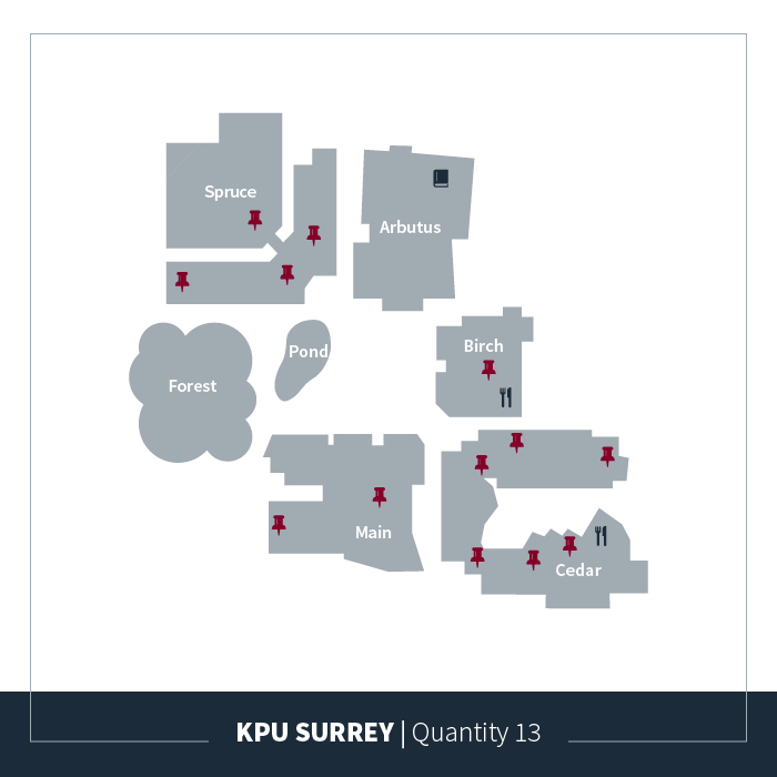 KPU Surrey poster boards