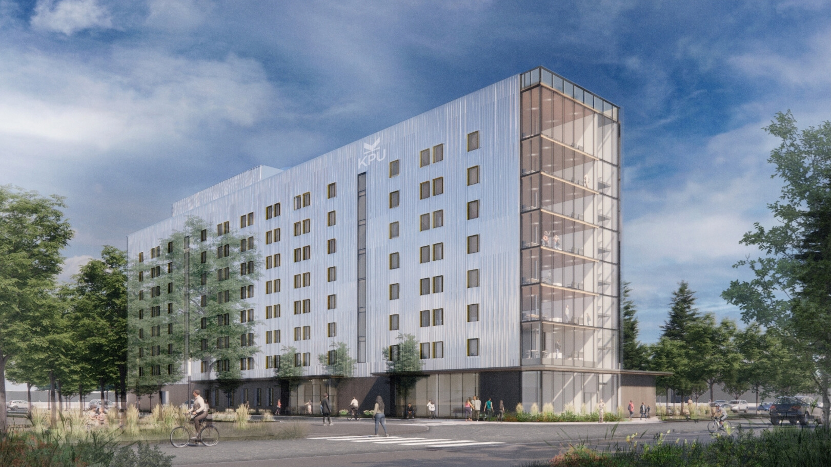 KPU Surrey Housing Rendering