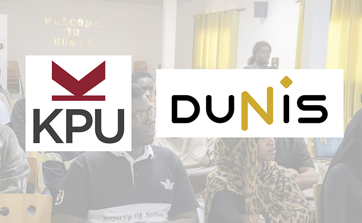KPU and DUNIS logos.