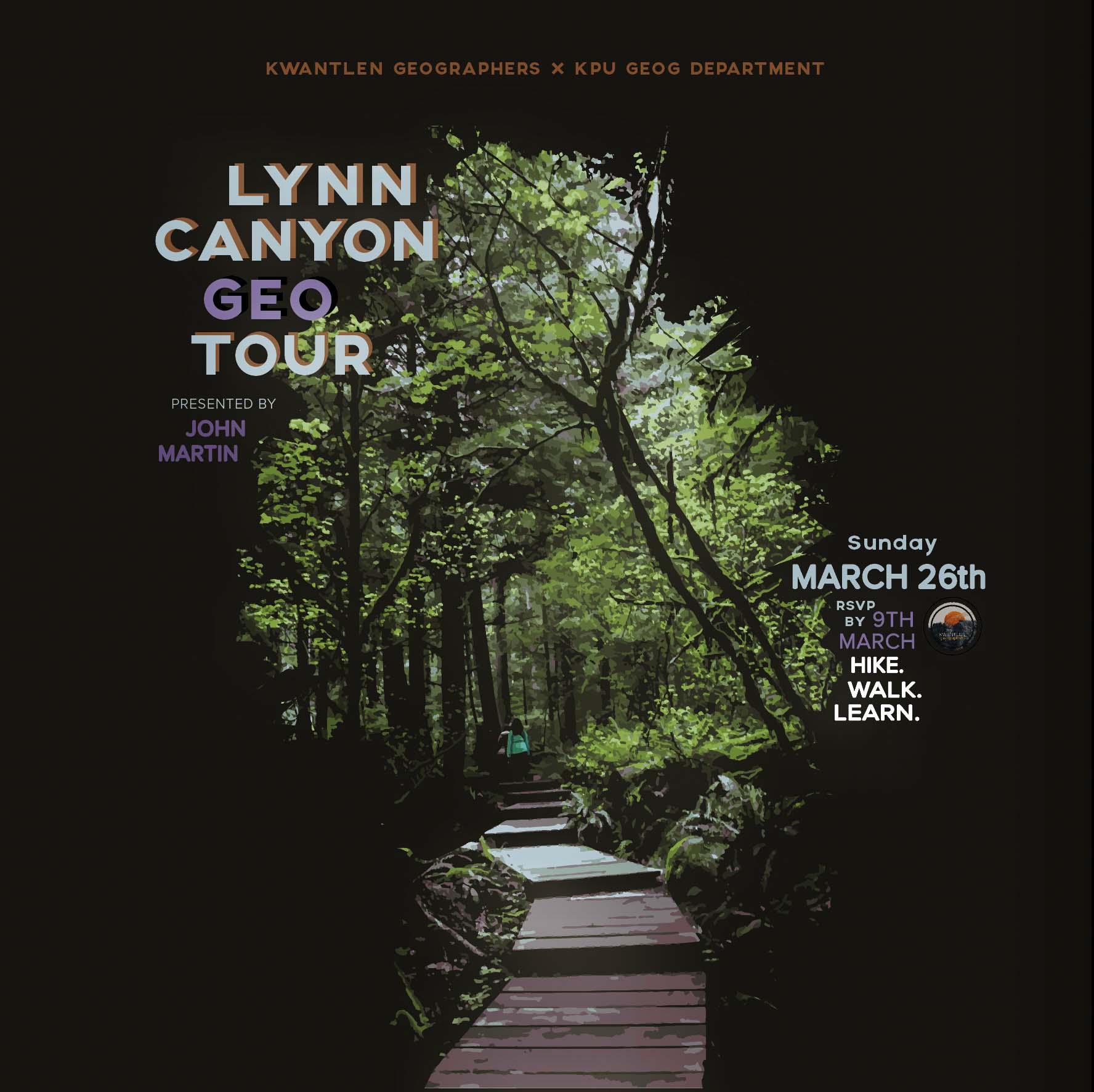 Lynn Canyon Poster Event