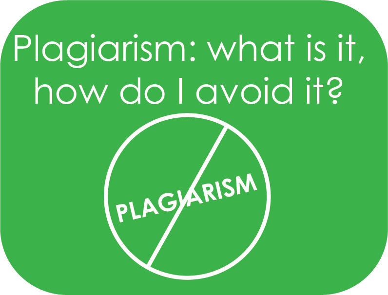 Avoid plagiarism 