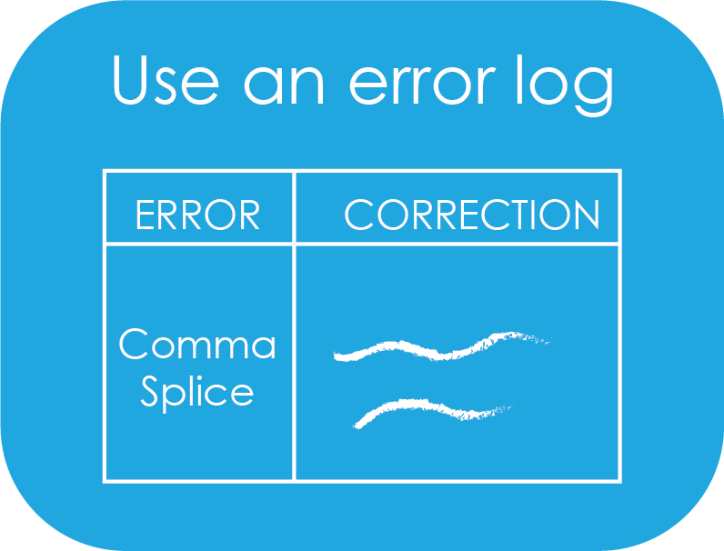 Use an error log (grammar) 