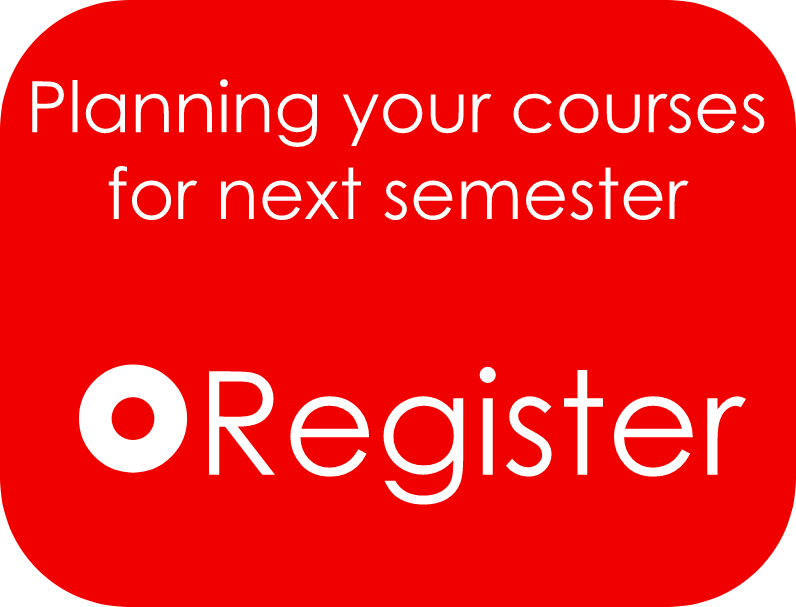 Plan your courses for next semester 