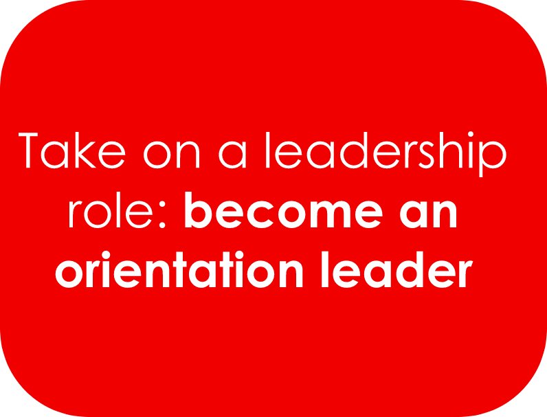 Become an orientation leader 