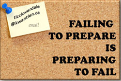 Fail to prepare Prepare to fail