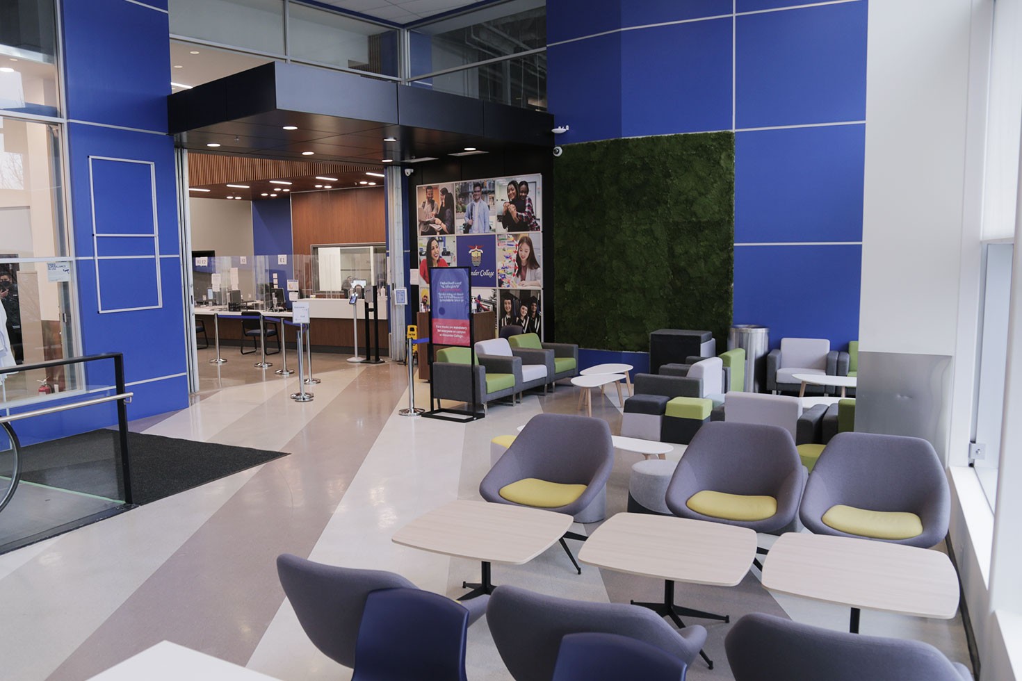 Lounge of Alexander College