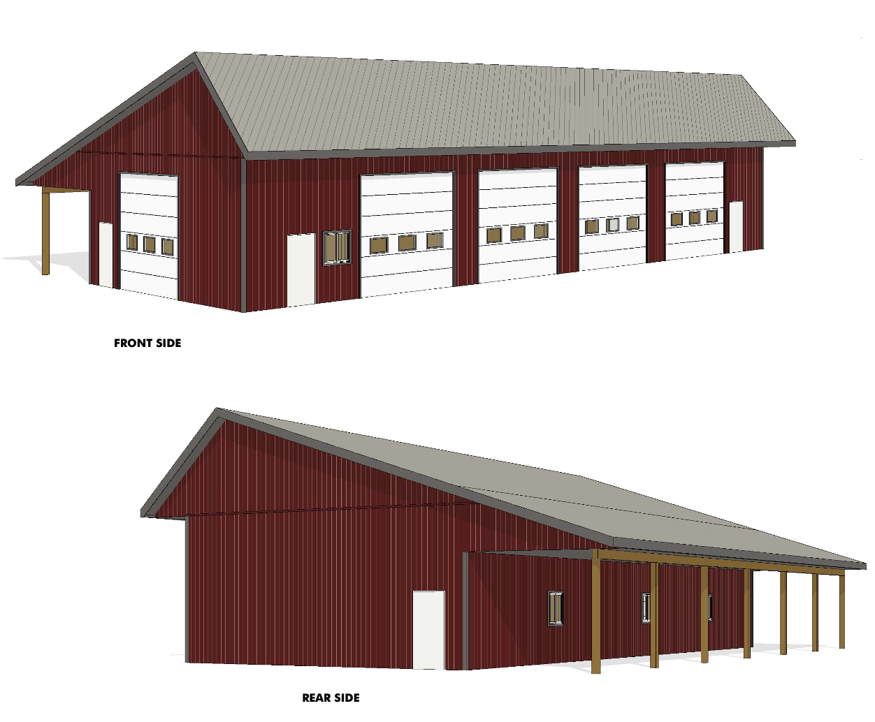 Barn proposed as Kwantlen Polytechnic University makes safety and security upgrades Picture by Integrity Buildings