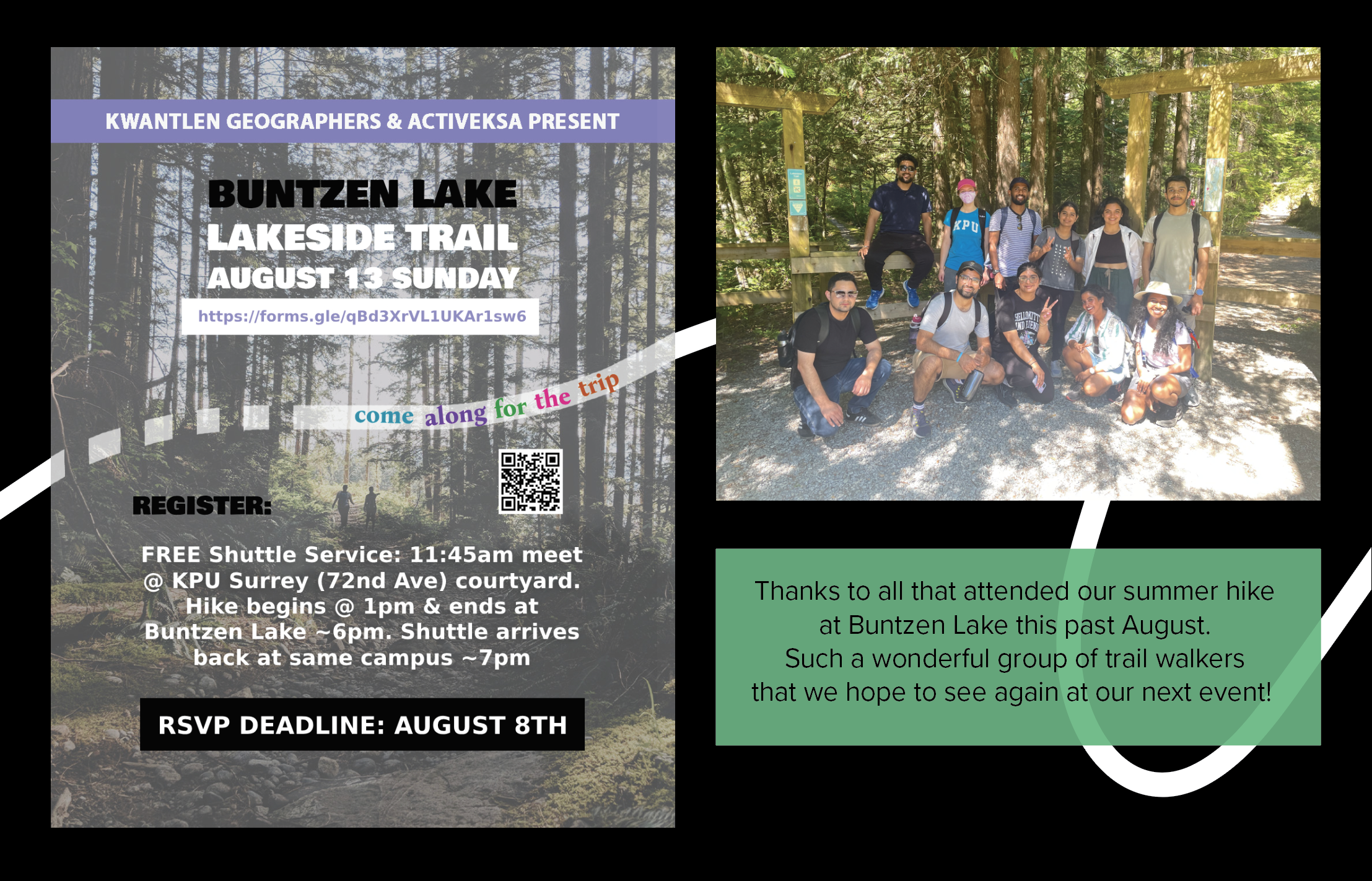 Buntzen Lake KGC Event Photo Highlights