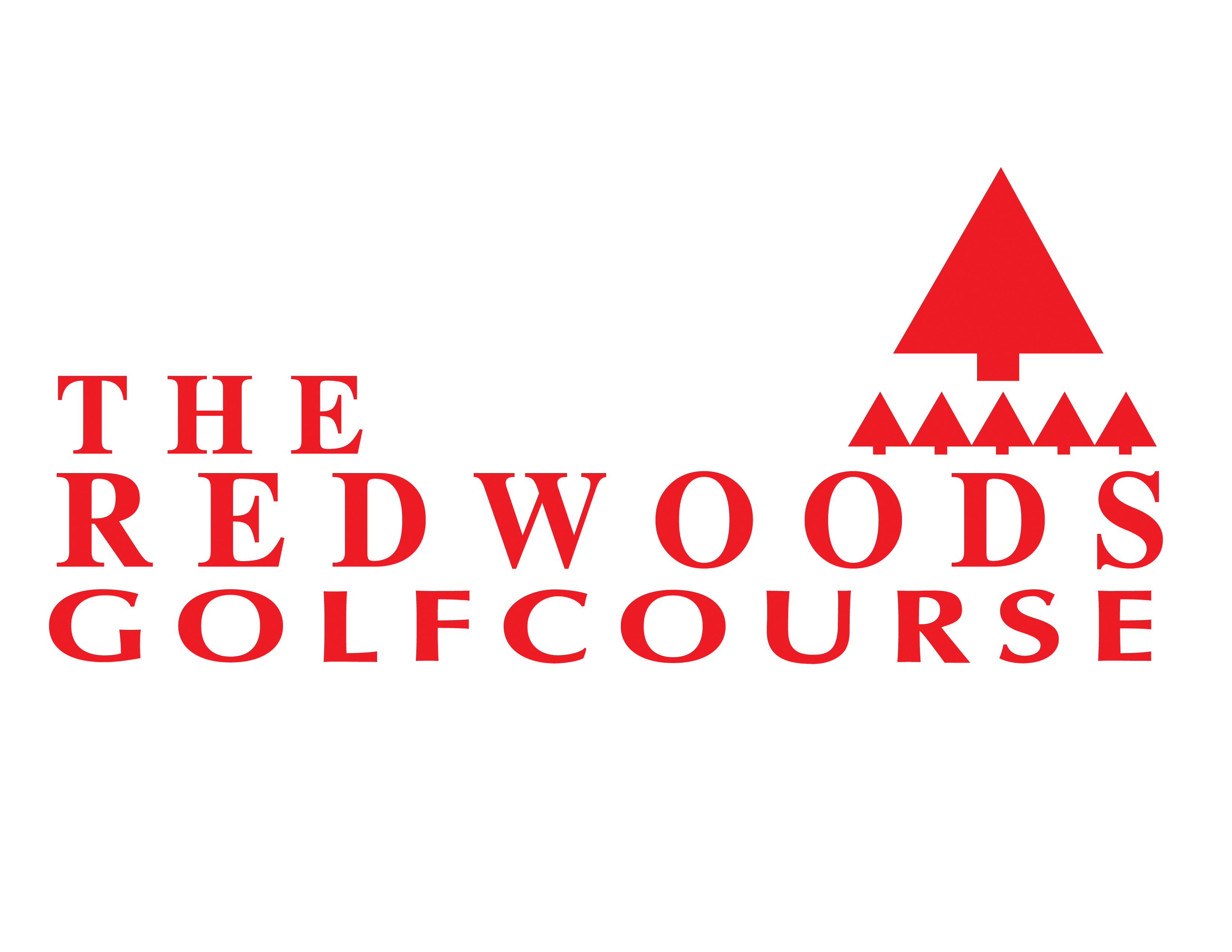 Redwoods Golf Course Logo