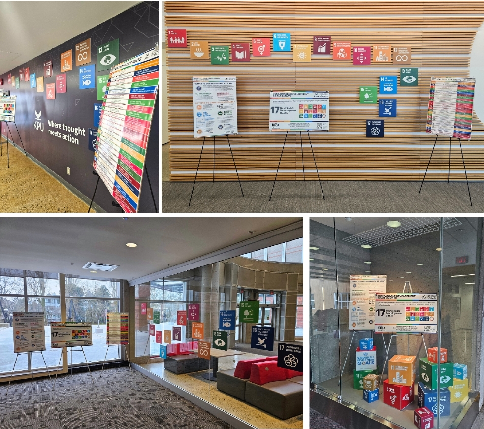SDG Month Pop Up Displays