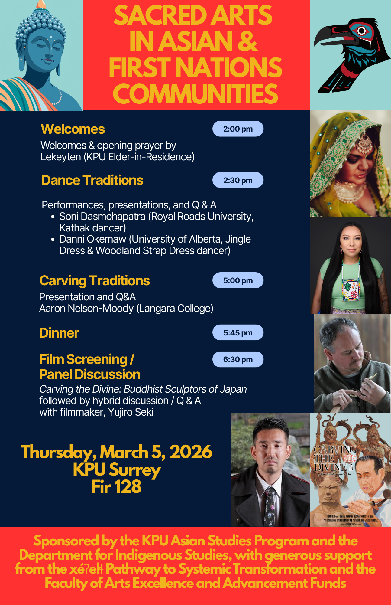 Sacred Arts Event poster