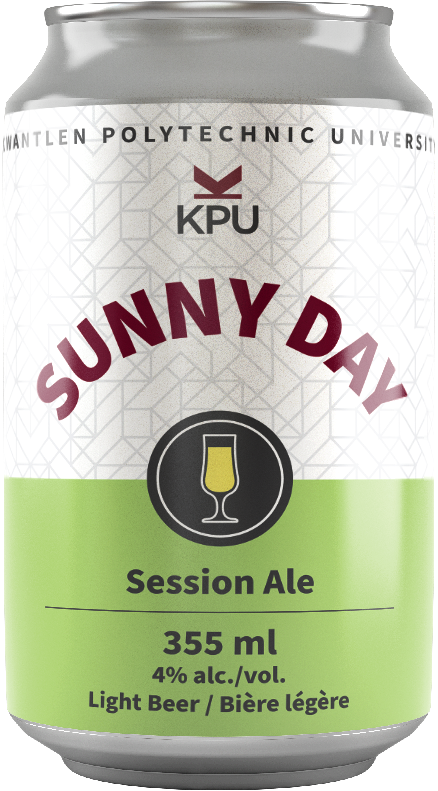 Sunny Day, KPU Brewing, Signature Series, brewing school, brewing diploma, beer school, brewing university, learn to brew