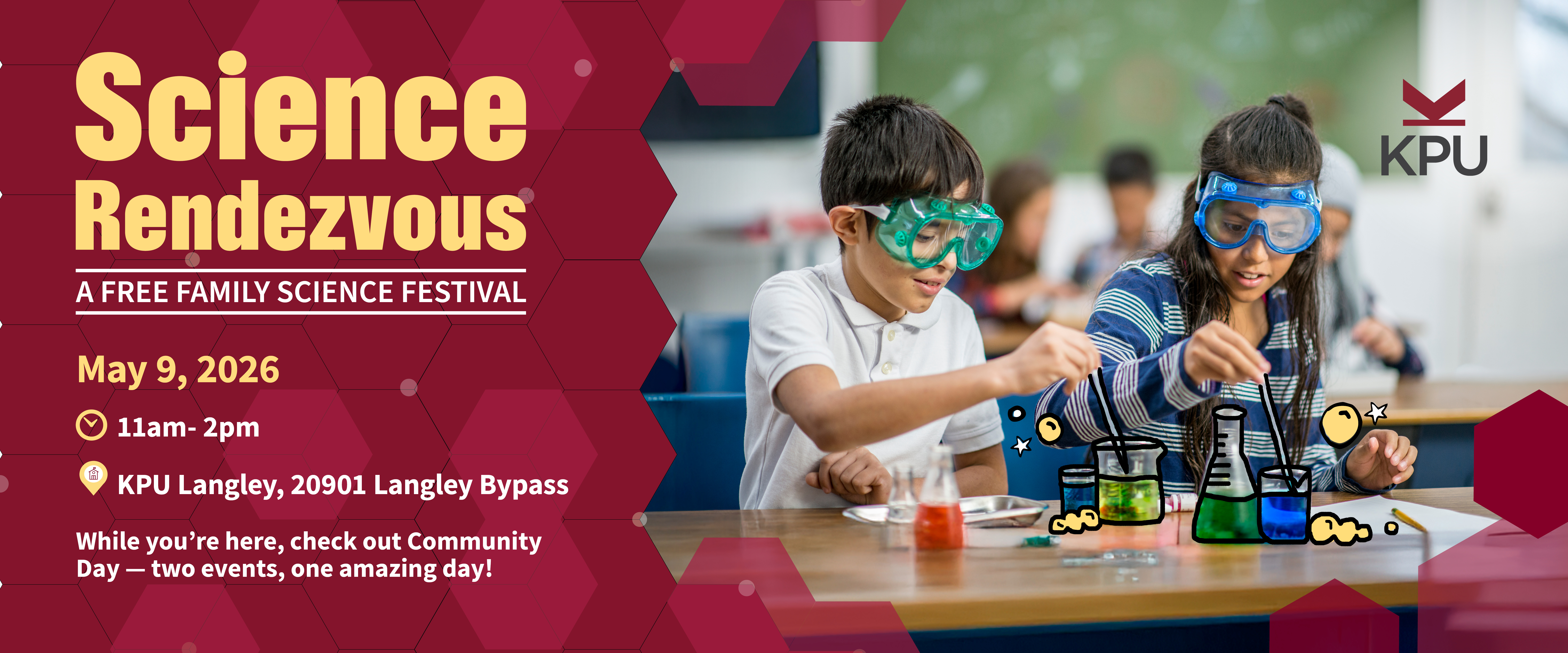 KPU Science Rendezvous 2026, Science Rendezvous, KPU Langley