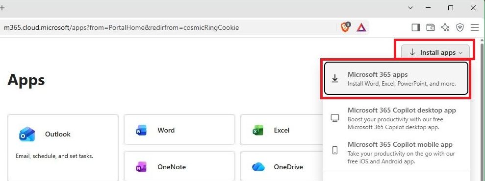 Microsoft Student Portal - Install M365