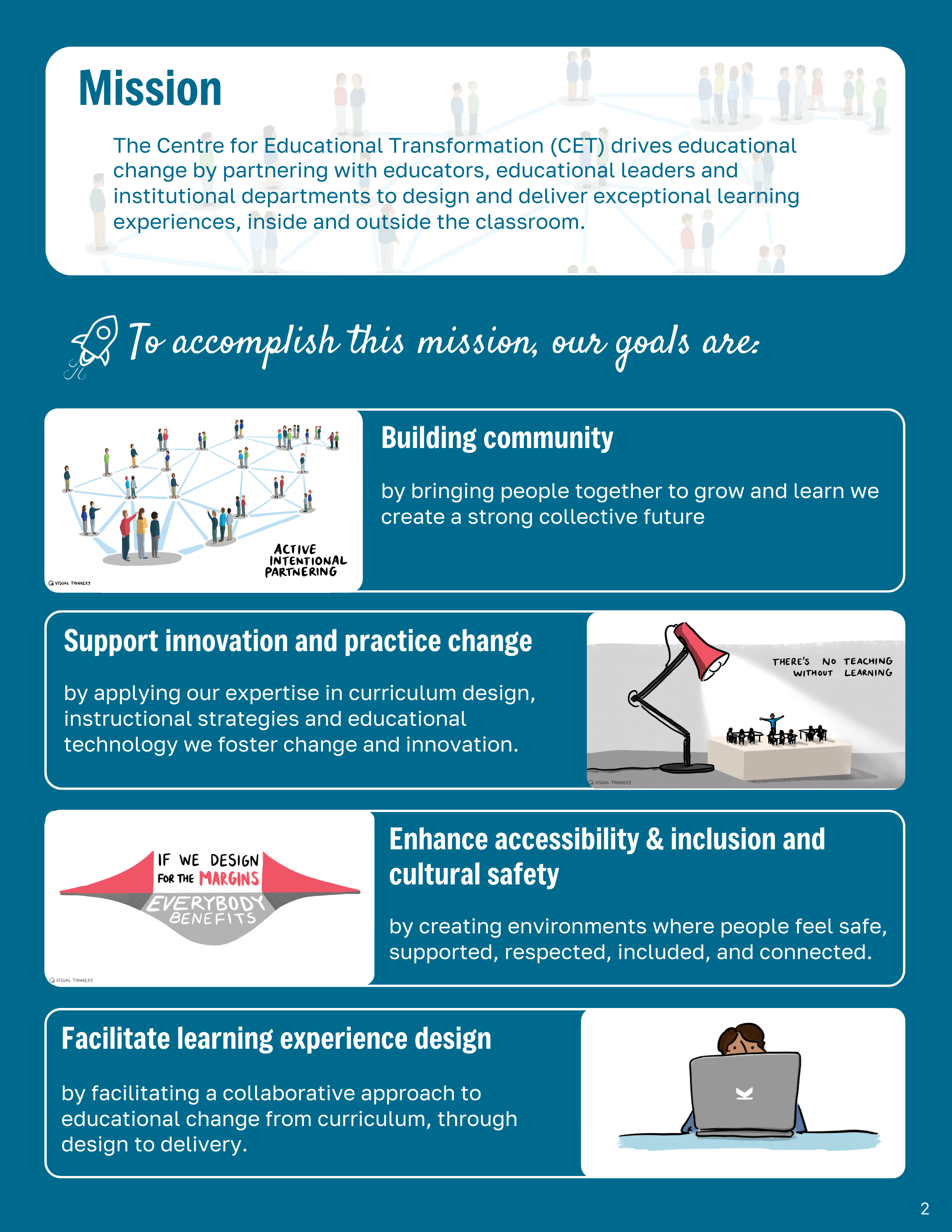 Centre for Educational Transformation Page 2