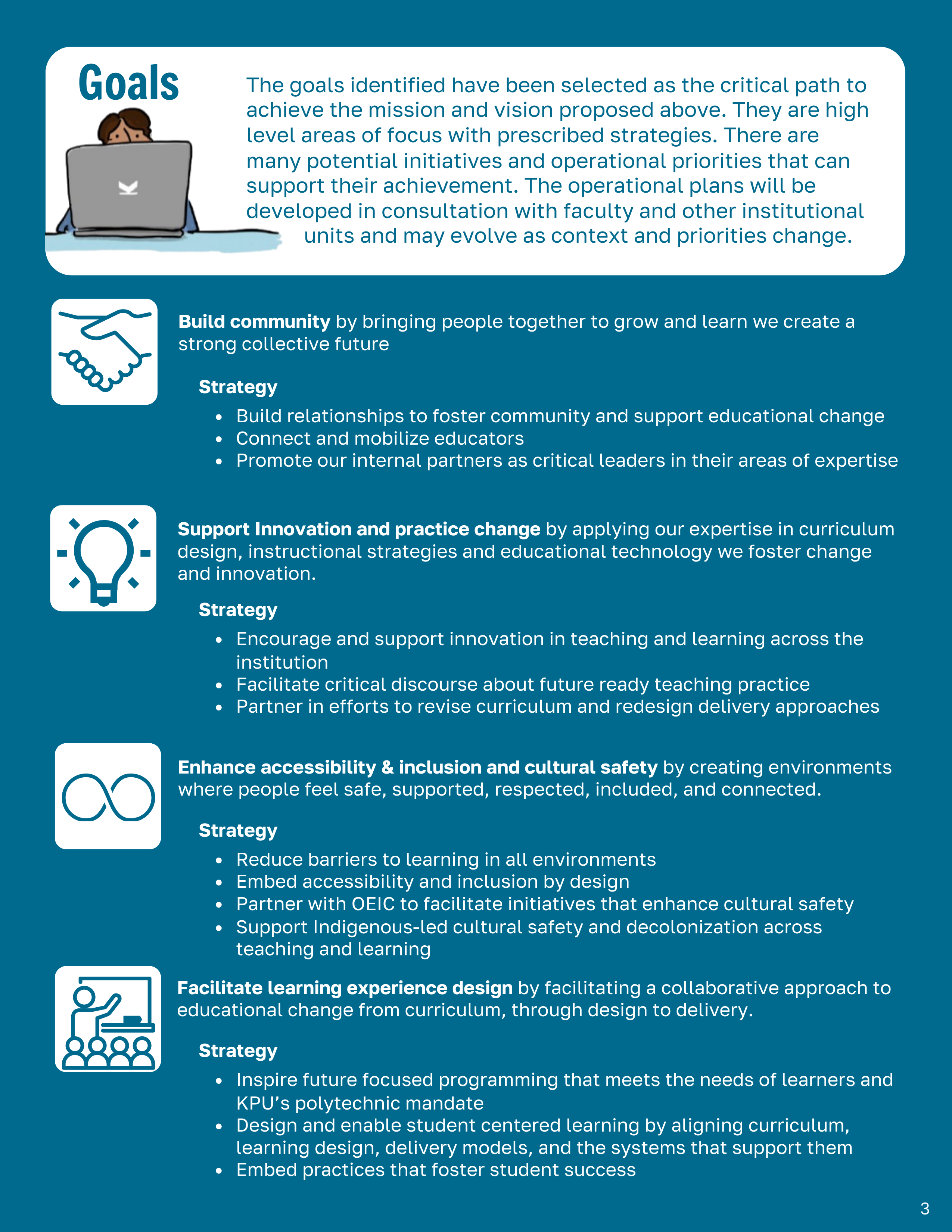 Centre for Educational Transformation Page 3