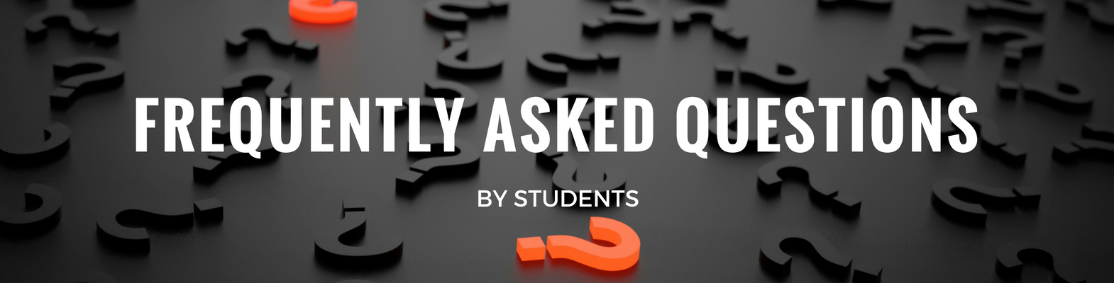 Student FAQ