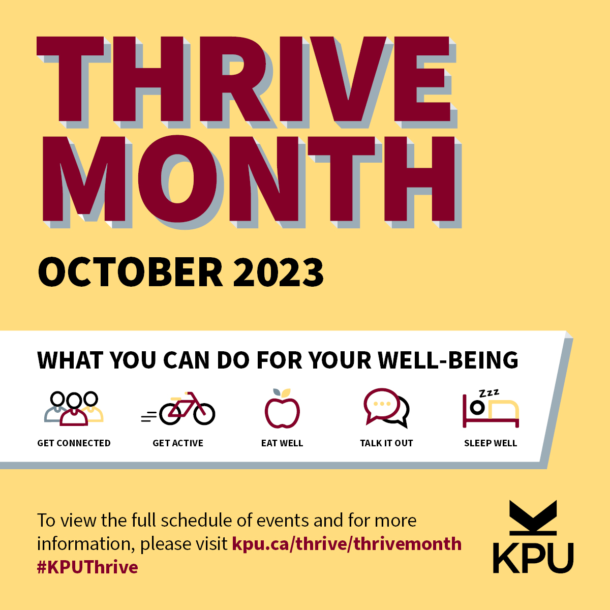 Thrive Month 2023 Social