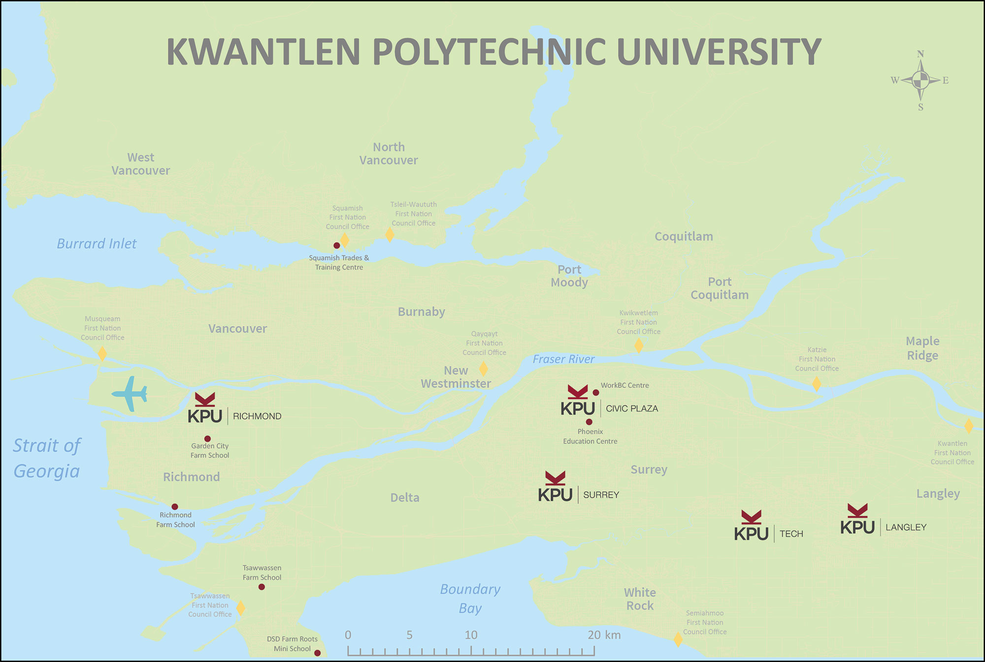 KPU region map