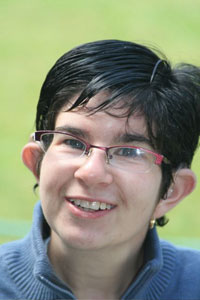 michaela as distinguished alumni