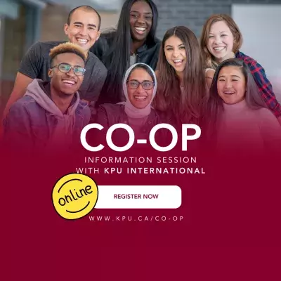 Virtual Co-op Info-session with KPU International
