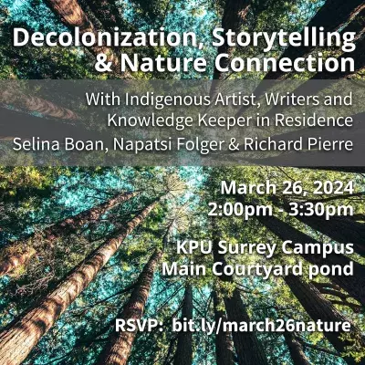 Decolonization and storytelling event