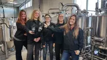 KPU Brewing students and Pink Boots society collaborate to create beer on International Women's Day