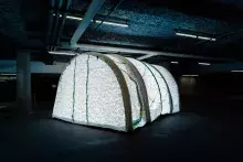Students and instructors from the Wilson School of Design at Kwantlen Polytechnic University have created a special shelter for astronauts to prepare for future missions to the Moon and Mars. 