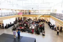 Open Doors, Open Minds welcomes largest group of high school students to Kwantlen Polytechnic University. 