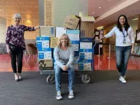 Kwantlen Polytechnic University faculty and staff are donating much needed supplies to local hospitals dealing with the COVID-19 pandemic